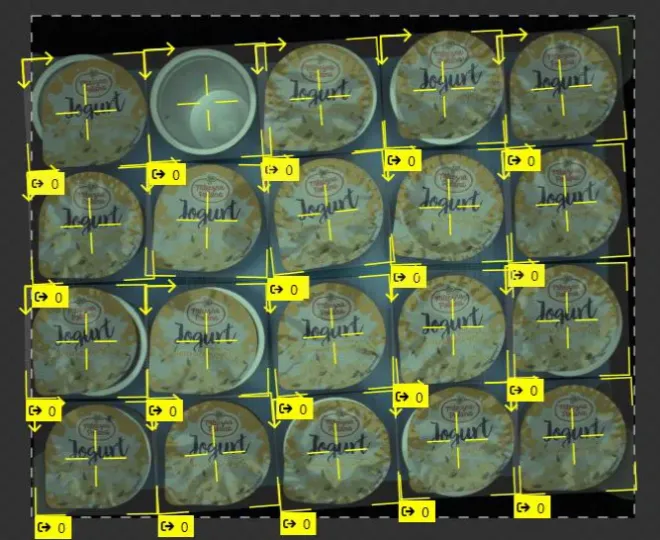 Automatizovaná detekce přítomnosti a správného umístění víček plastových kelímků